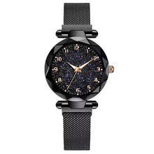 Load image into Gallery viewer, Luxury Women Watches Magnetic Starry Sky Female Clock Quartz Wristwatch Fashion Ladies Wrist Watch reloj mujer relogio feminino