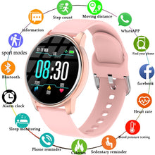 Load image into Gallery viewer, Women Smart Watch Real-time Weather Forecast Activity Tracker Heart Rate Monitor Sports Ladies Smart Watch Men For Android IOS