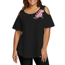 Load image into Gallery viewer, JAYCOSIN blusas Embroidery Appliqued Open women's shirt Fashion Blouse Plus Size Shoulder shirt mar30