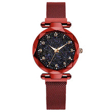 Load image into Gallery viewer, Luxury Women Watches Magnetic Starry Sky Female Clock Quartz Wristwatch Fashion Ladies Wrist Watch reloj mujer relogio feminino
