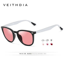 Load image into Gallery viewer, VEITHDIA Brand Unisex Aluminum+TR90 Men's Photochromic Mirror Sun Glasses Eyewear Accessories Sunglasses For Women 6116
