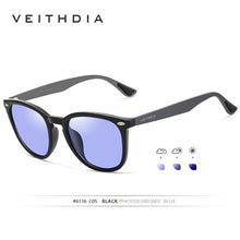Load image into Gallery viewer, VEITHDIA Brand Unisex Aluminum+TR90 Men's Photochromic Mirror Sun Glasses Eyewear Accessories Sunglasses For Women 6116
