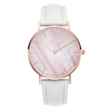 Load image into Gallery viewer, 2020 Women Watches Top Brand Luxury Quartz Watch Leather Strap Fashion Wristwatch For Women Clock Ladies Hodinky Reloj Mujer
