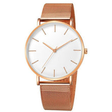 Load image into Gallery viewer, 2020 Modern Simplicity Quartz Watch Women Mesh Stainless Steel High Quality Bracelet Casual Wrist Watch for Woman Montre Femme
