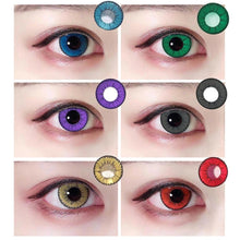 Load image into Gallery viewer, Dream Women Multicolor Cute Charm and Attractive Fashion Contact Lens Cosmetic Makeup Eye Shadow Fantasy Beauty Contact Lens
